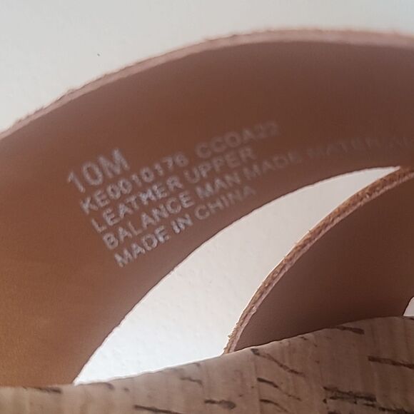 Kork Ease Brigit Slide Slide Sandals Orange Leather Size 10M NWOB - Picture 15 of 16